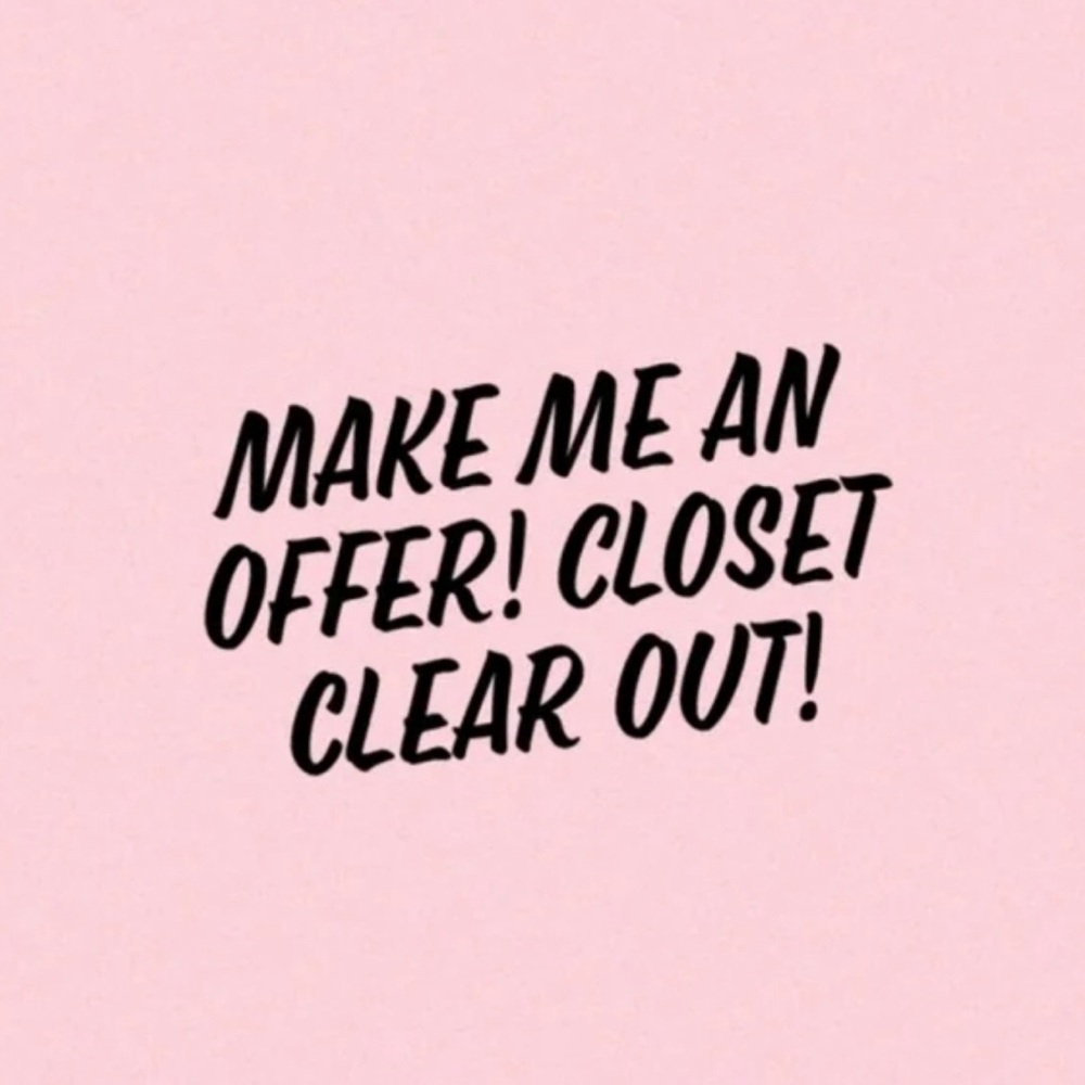 Closet clear out!!!